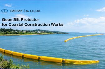 Silt Curtain and Silt Protector for Coastal and Riverside Construction | DAEHAN i.m.
